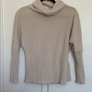 Nude turtleneck